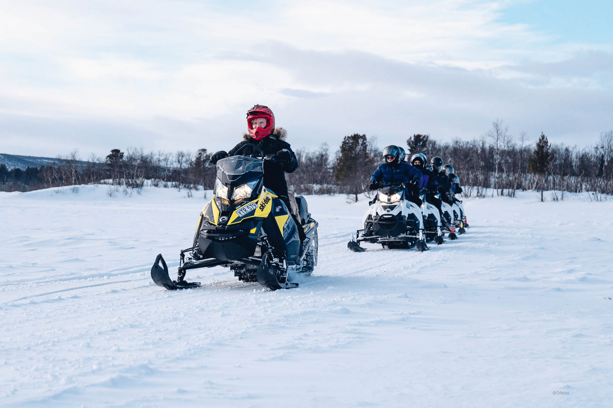 Ofelas - Half day snowmobile tour in - Swedish Lapland